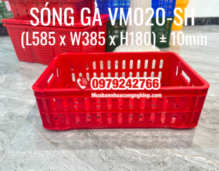 sóng đựng gà 