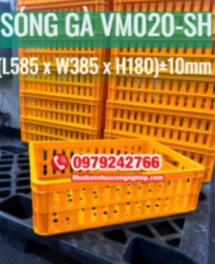 sóng đựng gà 2