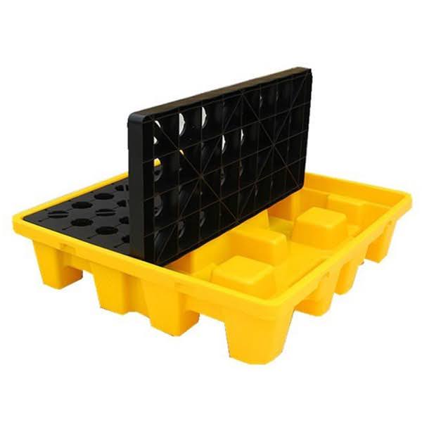 Pallet chống tràn 4 phuy (4x200L)