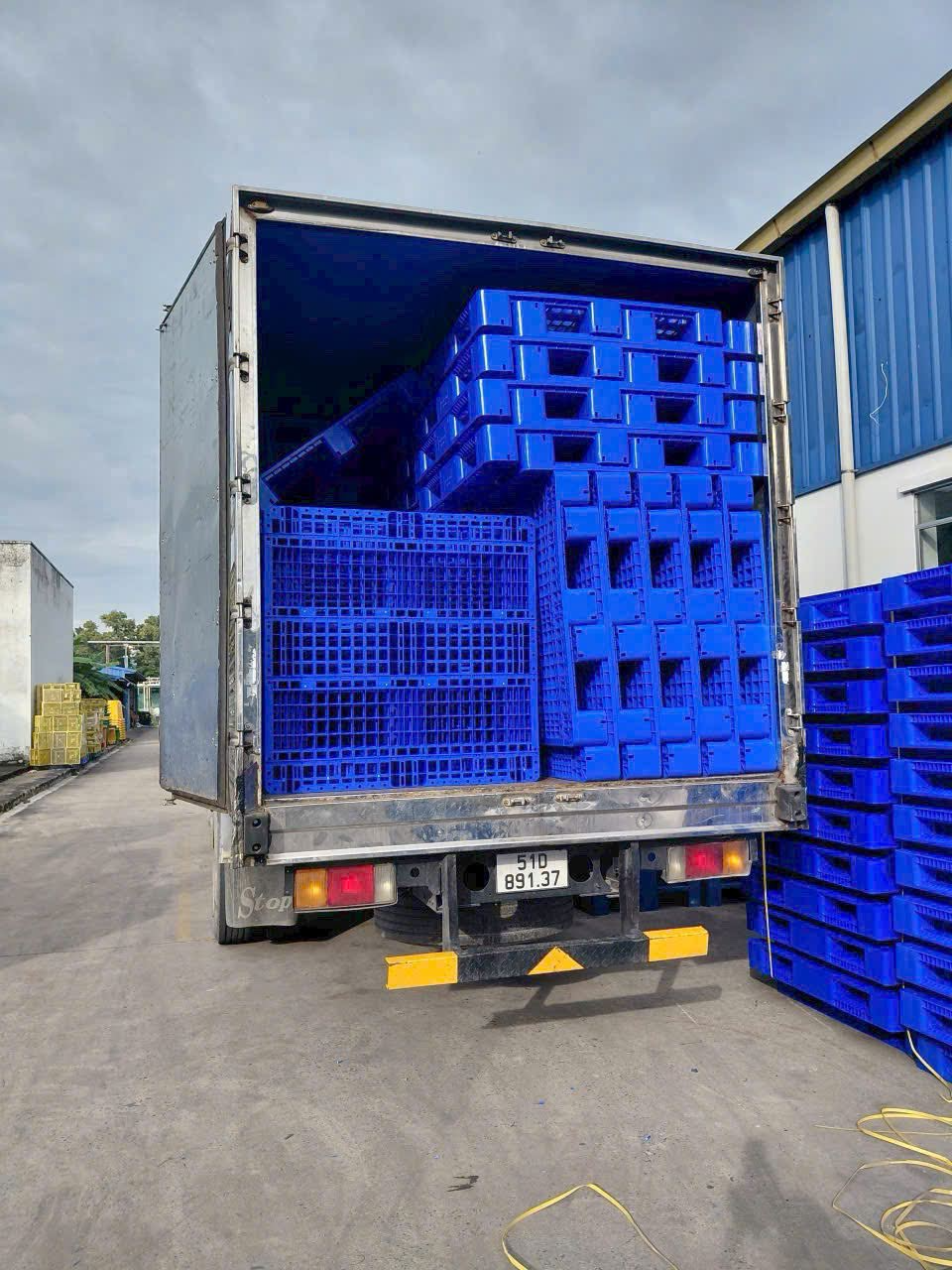 Có nên dùng pallet nhựa cho kho lạnh?