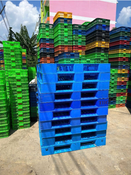 Pallet nhựa dùng trong kho lạnh – cần lưu ý gì?